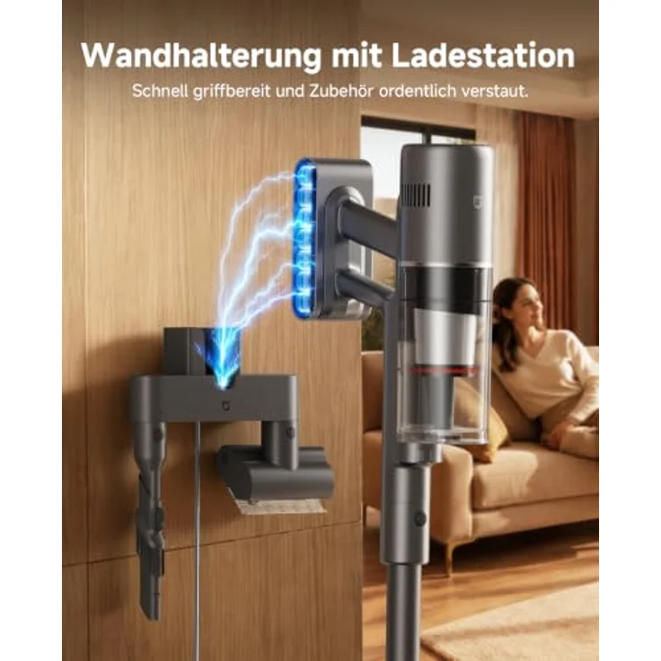 Xiaomi Mijia 4 Pro, 2-in-1 Handstaubsauger mit 280 AW Saugleistung, flexibler Gelenkrohr und H14-HEPA-Filter – Bild 9