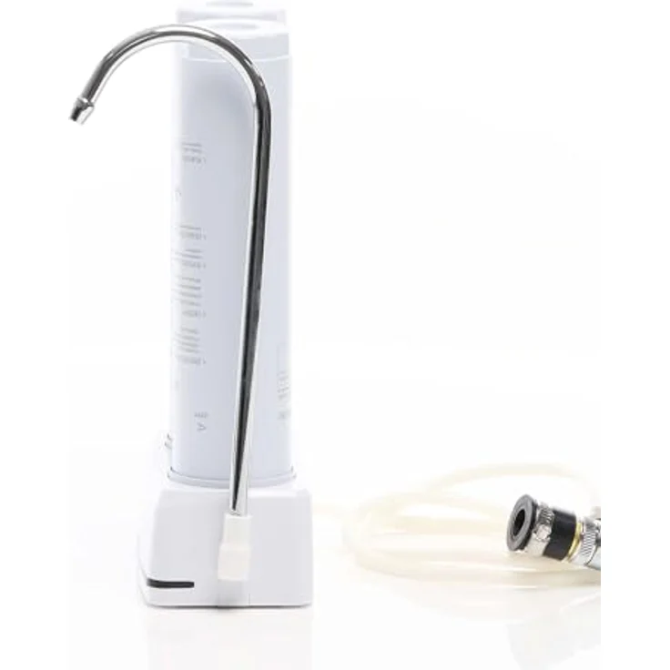 Naturewater NW-2-CTOUF, 2 Stufen Counter Top Wasserfilter mit 5 µ Aktivkohleblock und Ultrafilter, inkl. Universaladapter und Wasserhahn – Bild 6