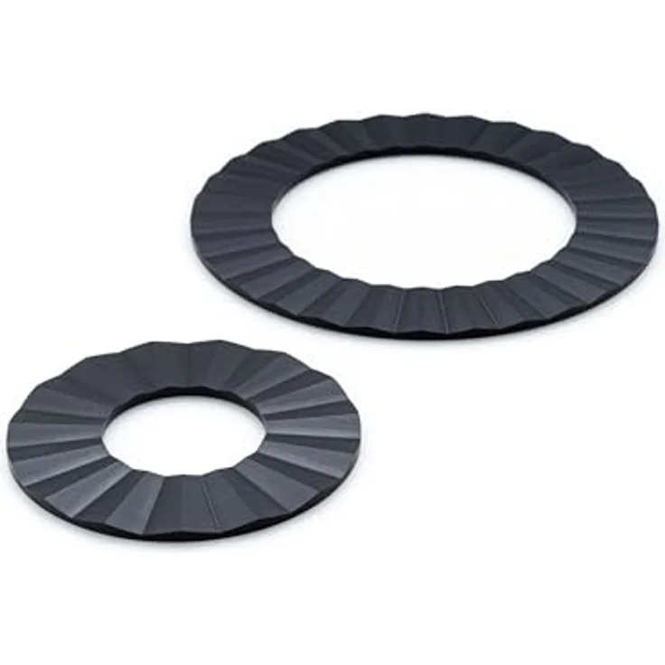 Continenta Untersetzer Set rund Ø 20 cm, 2-teilig, Duracore, optimaler Hitzeschutz, pflegeleicht – Bild 2