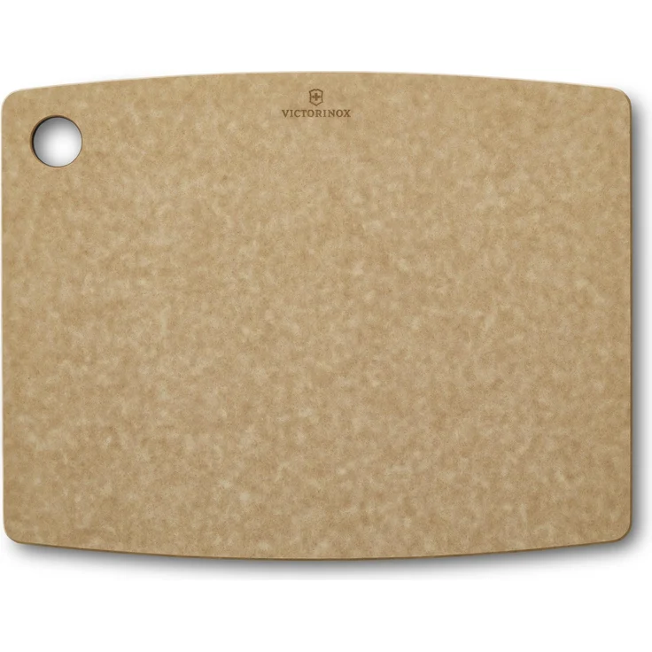 Victorinox Schneidebrett Kitchen Saftrille, 36.8 cm x 28.5 cm, Beige – Bild 1