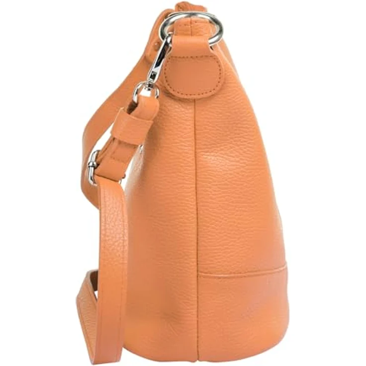 Cluty Umhängetasche, echt Leder, Made in Italy, höhenverstellbarer Schultergurt – Bild 5