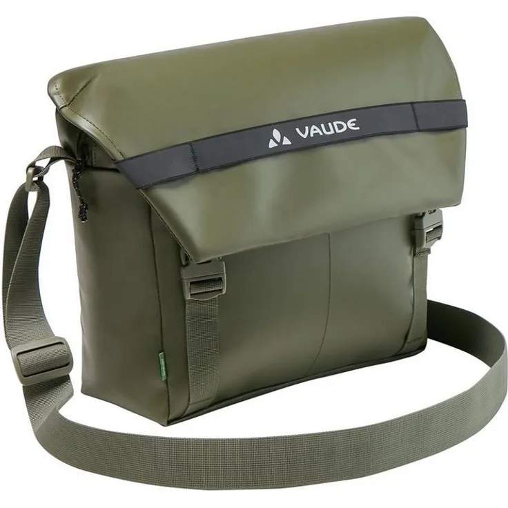 VAUDE Umhängetasche Mineo 9 Messenger-Tasche Office-Tasche, 9 Liter, recyceltes Polyester, PVC-frei, schwarz
