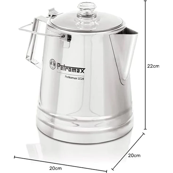 Perkolator Perkomax le28 Edelstahl - Petromax – Bild 9