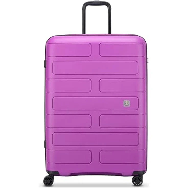 MODO by Roncato Supernova 2.0, 3-teiliges Kofferset mit 4 Rollen, 100% Polypropylen, lila, Maße: 51 cm x 31 cm x 76 cm – Bild 3