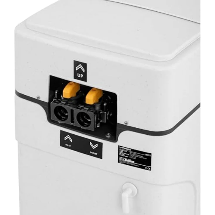 Uniprodo Entkalkungsanlage für 8-20 Personen, 30 L, 2,4-4,0 m³/h mit automatischem Regenerationsmodus – Bild 4