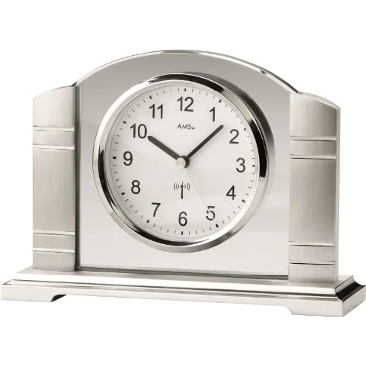 AMS Funktischuhr F5142, stilvolle Tischuhr als elegantes Wohnaccessoire – Bild 2