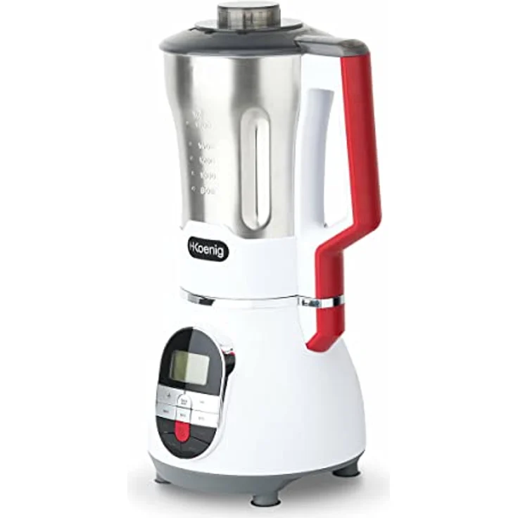 H.KOENIG MXC36 SOUP Maker MXC 36 Suppenzubereiter-Mixer-Ice-Crusher-Koch- und Mixfunktion-bis 1,7 L-bis 900 W-Edelstahlgehäuse - – Bild 3