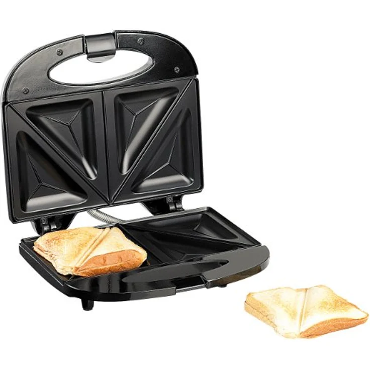 Rosenstein & Söhne Sandwich-Toaster, 750W, antihaftbeschichtet – Bild 2