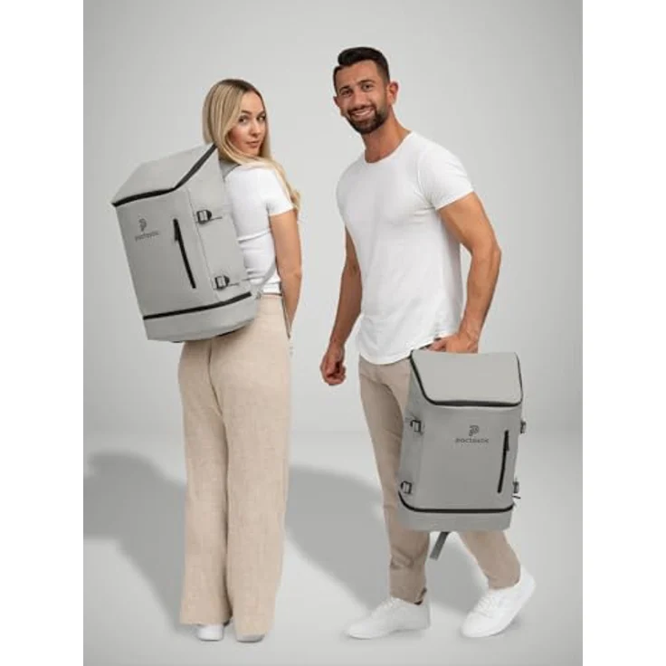 Pactastic Urban Collection Rucksack 50 cm Laptopfach grey – Bild 8