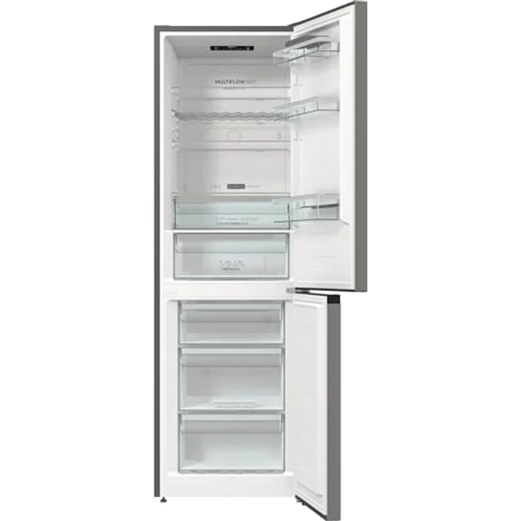 Gorenje NRC619BSXL4 742217 Kühl-Gefrierkombination, freistehend, inoxfarben, Energieklasse B – Bild 4
