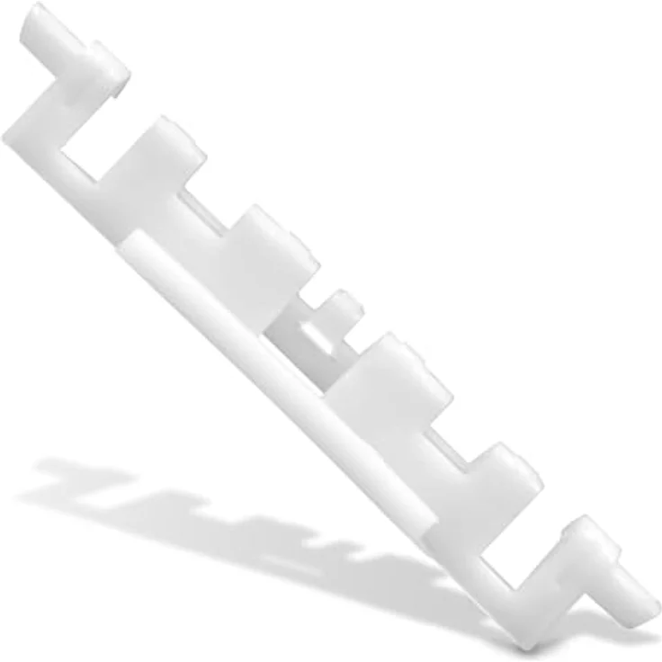 VIOKS Türgrifffeder Weiß für Beko 4244510100 - Kunststofffeder für Kühlschrank-Türgriff, 85 mm Länge, einfache Montage – Bild 3