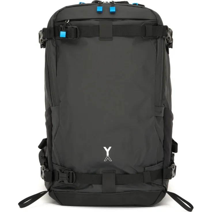 NYA-EVO Fjord 36 ECONYL G4 Adventure Graphite Fotorucksack 36 Liter mit höhenverstellbarem Rückenteil und abnehmbaren Schultergurten