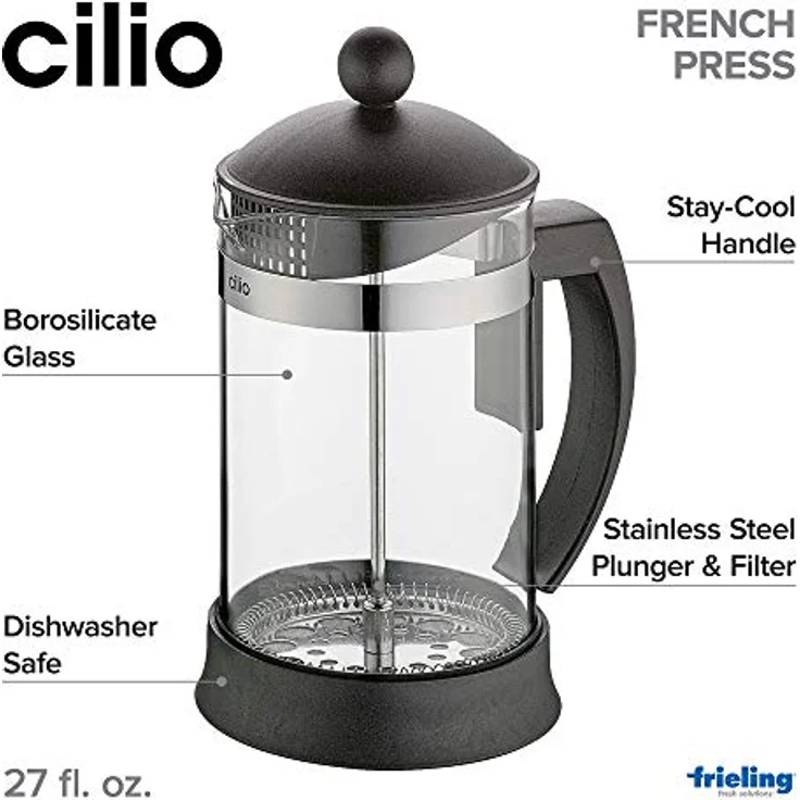 Cilio Kaffeebereiter MARIELLA-KP0000345933/transparent – Bild 3