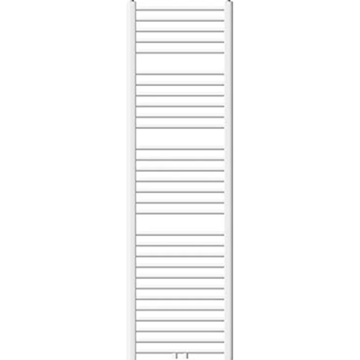 LuxeBath Badheizkörper 500x1800 mm Weiß, Gerade mit Mittelanschluss und hoher Wärmeleistung von 680 W – Bild 1