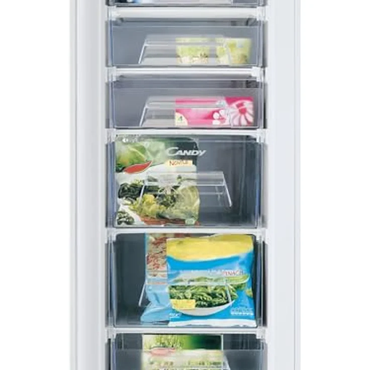 Candy CFFO 3550 E/N Einbaugefrierschrank, 200 l Nutzinhalt, manuelles Abtauen, Tür-Offen-Alarm – Bild 3