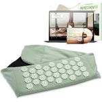 BACKLAxx® Massagegerät Akupressur Lendengürtel, Lendengurt, Akupressur Gürtel gegen Rückenschmerzen, Intensitätsregulierung durch Klettverschluss