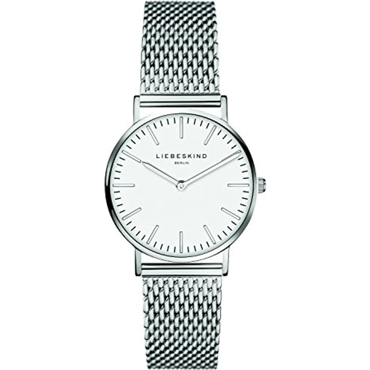 Liebeskind Berlin Damen Analog Quarz Uhr mit Edelstahl, 30 mm Gehäusedurchmesser, Easy-Change-System – Bild 1