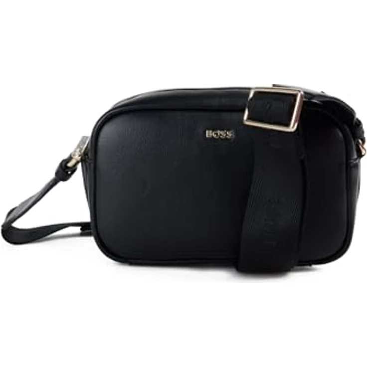 Hugo Boss Bodybag Sandy CB, elegante Crossbody Bag aus weichem Kunstleder, schwarz, 20 x 7 x 13 cm – Bild 2
