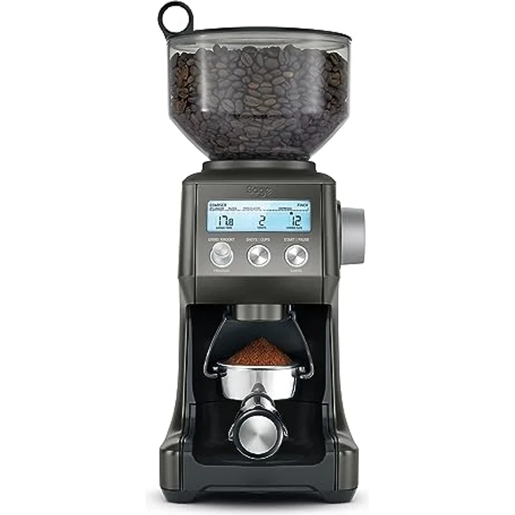 Sage - The Smart Grinder Pro, Schwarzer Rostfreier Stahl – Bild 1