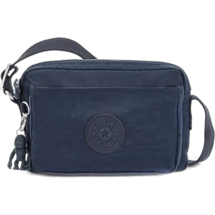 KIPLING Umhängetasche Basic Abanu Crossbody S, kleine Tasche in Blue Bleu 2 mit vielen Zipperfächern und verstellbarem Schulterriemen – Bild 1