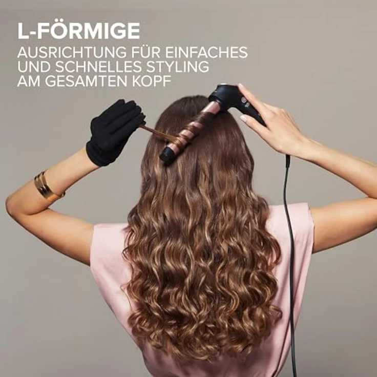 Bellissima Sublime Curls Lockenstab, 25 mm Durchmesser, Diamant-Keramik-Beschichtung, konstante Hitze, 3 Temperaturen – Bild 3