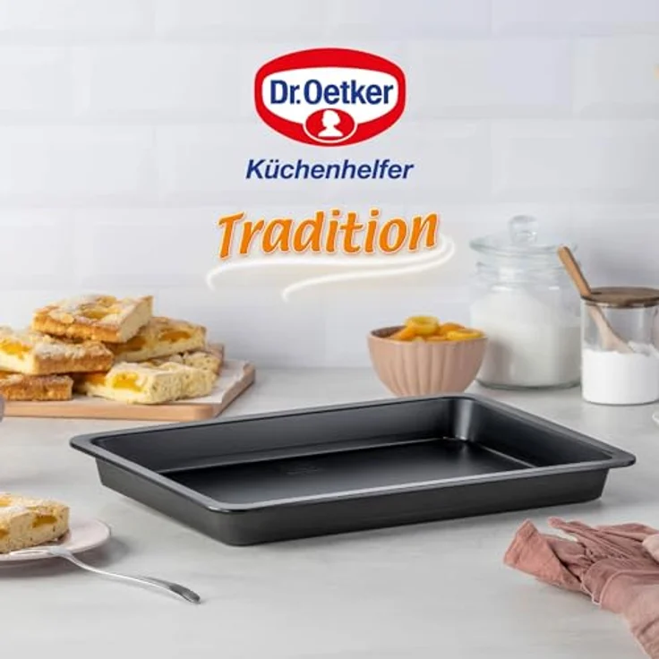 Dr. Oetker Backofen-Backblech, antihaftbeschichtet, Stahlblech – Bild 9