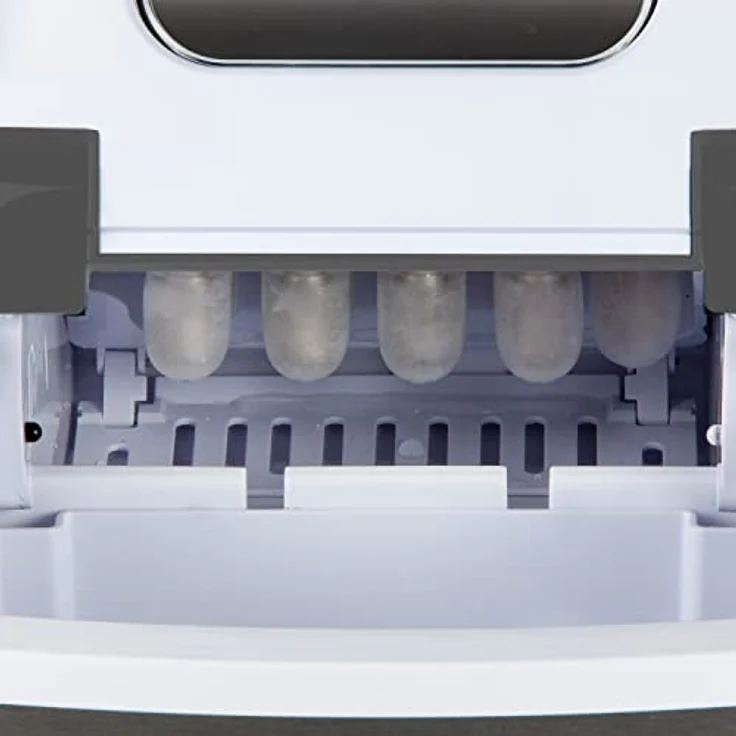 Domo DO9253IB Eiswürfelbereiter, 1,8 Liter, 120 Watt, Edelstahl, silber – Bild 6