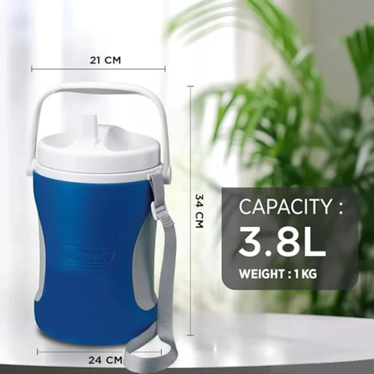 Coleman Performance Krug Kühler 3,8 Liter Kleine Eisbox Wasserkühler Spender Getränkekühler Eiseimer – Bild 2