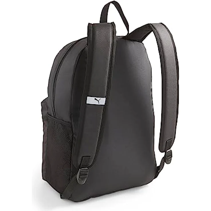 PUMA Phase Rucksack, Freizeitrucksack für Erwachsene mit Hauptfach und gepolsterten Schulterriemen, schwarz – Bild 4