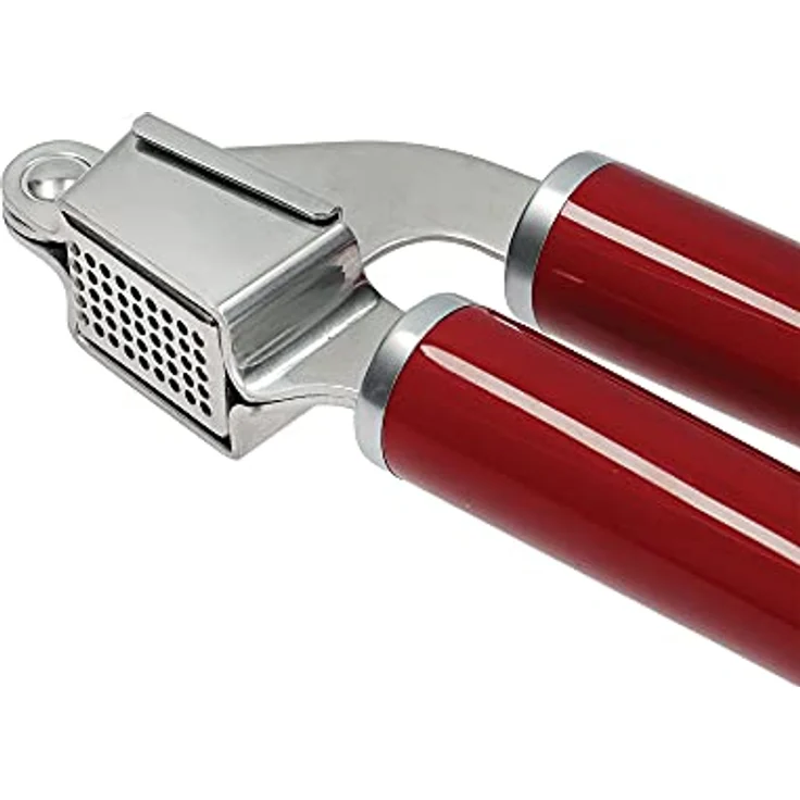 KitchenAid Knoblauchpresse, Edelstahlpresse ist spülmaschinenfest - Empire rot – Bild 3