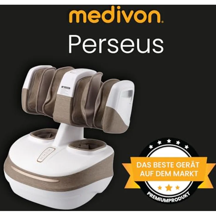 Medivon Perseus Shiatsu Fußmassagegerät mit Wärmefunktion, 3D-Luftmassage und individuell einstellbaren Intensitäten, ideal für Zuhause und Büro – Bild 2