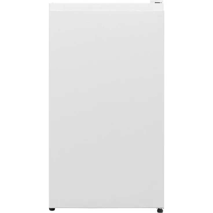 Smad DSF-48D6E Tisch Kühlschrank, reversibler Einzeltür Mini-Kühlschrank mit 6-stufigem Thermostat, 83.5 cm hoch, leise mit 39 dB, für Schlafzimmer/Büro, weiß