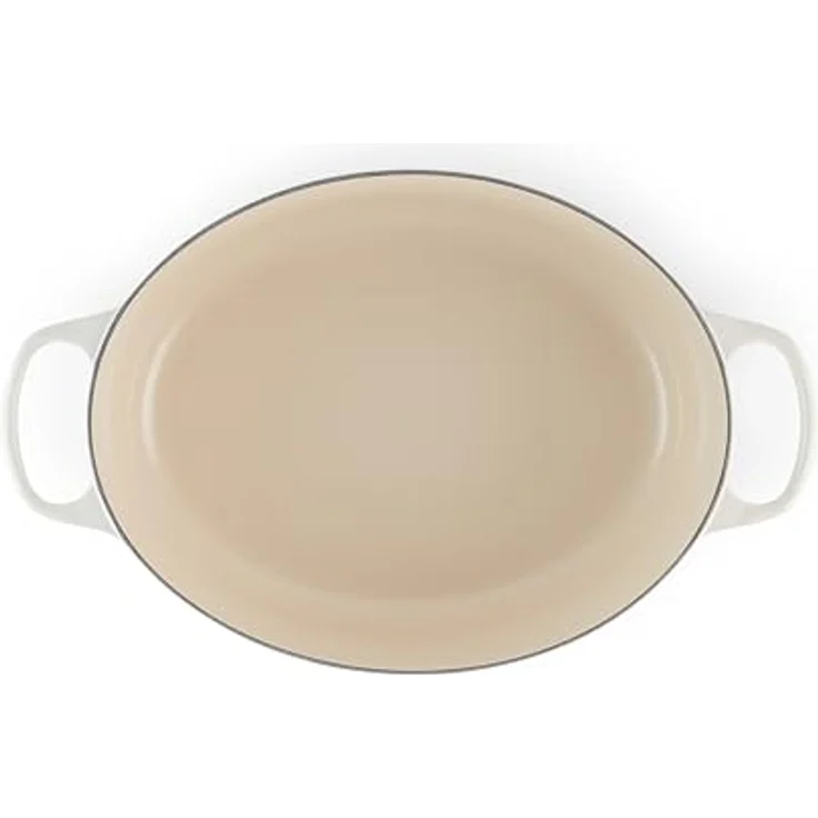 Le Creuset Bräter Signature oval meringue 31 cm – Bild 3