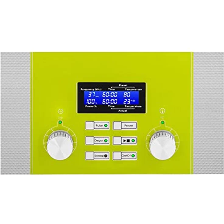Ulsonix Ultraschallgerät Degas Sweep Pulse Ultraschallreiniger Ultraschallbad 6 L 240 W, Ultraschallreiniger, Grau, Schwarz, Weiss – Bild 2