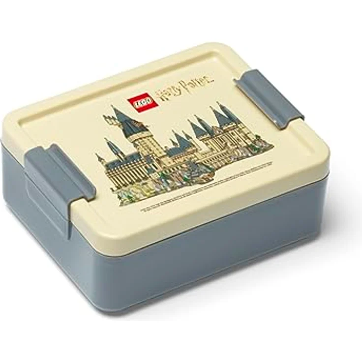 Room Copenhagen Lego Harry Potter Lunch-Set Hogwarts, Lunchbox und 390-ml-Flasche, langlebig und spülmaschinenfest, ideal für Kinder und Erwachsene – Bild 4