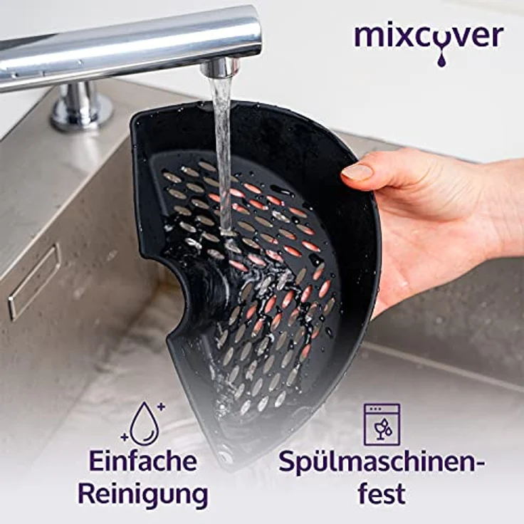 Mixcover Küchenmaschinen-Adapter mixcover Garraumteiler (HALB) für Bosch Cookit Dampfgarraum – Bild 6