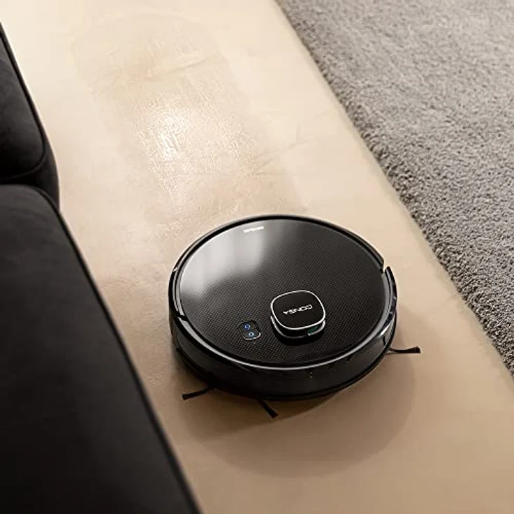 Cecotec Conga Eternal MAX Titanium Staubsauger- und Bodenreiniger, Leistung 3000 Pa, Autonomie 110 min, 3 Leistungsstufen und Spülen, App, Multifunktionsbürste, 2 zusätzliche Seitenbürsten, Schwarz – Bild 5