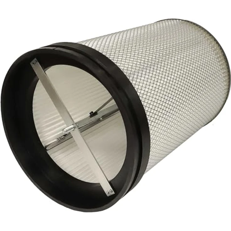 VHBW Feinstaubfilterpatrone für hbm 7427-E (Model 1), M5 Feinstaubfilter für Absauganlage mit Reinigungsbürste – Bild 4