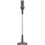 Severin Akku-Stielstaubsauger HV 7968 - Hochleistungs-Digitalmotor, Akku-Laufzeit bis zu 30 Minuten, High-Speed Soft-Slide Elektrobürste - anthrazit/rot