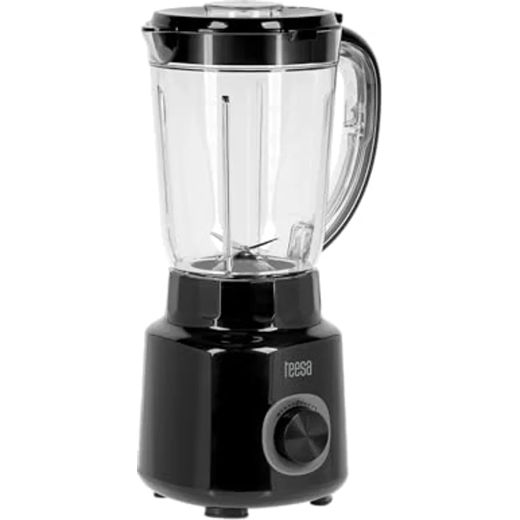 Teesa TSA3542B Standmixer, 500W mit 1,5L BPA-frei, Weiss, einfache Reinigung, Pulsmodus und zwei Geschwindigkeitsstufen – Bild 3