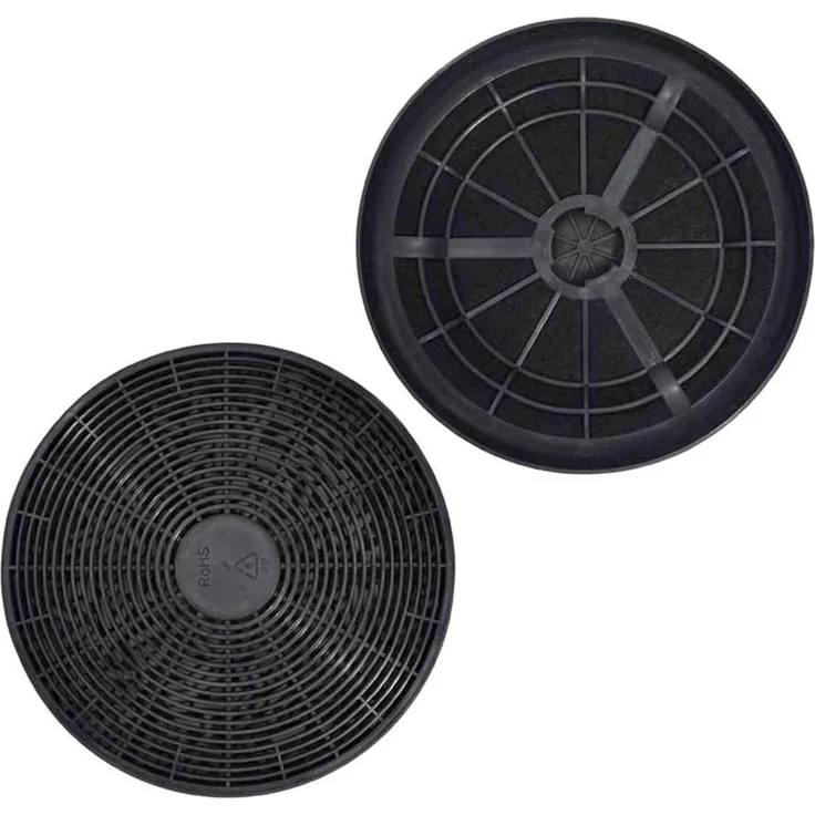 Aktivkohlefilter Dunstabzugshaube 2 Stück, Ø 175 mm, Breite 35 mm, für Respekta, Bomann und PKM