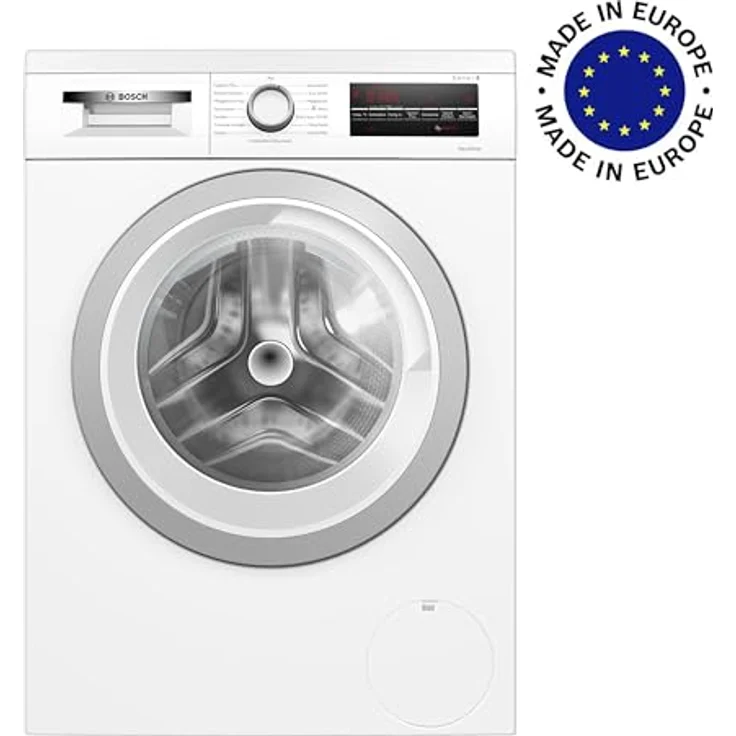 Bosch Serie 6 WUU28T42, Frontlader Waschmaschine, 9 kg, Energieeffizienzklasse A, 71 dB, 1400 RPM, Nachlegefunktion, Aqua Stop – Bild 2