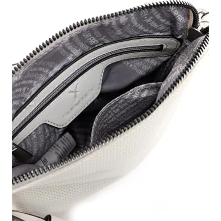 SURI FREY Umhängetasche SFY Romy, für Damen, Feinsynthetik, Lasercut-Optik, samtig, schwarz – Bild 5