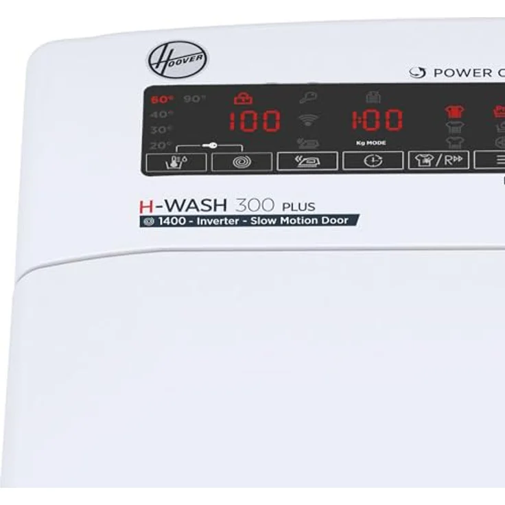 Hoover H-WASH 300 PRO H3TM47TAMC5/1-S Toplader Waschmaschine / 7 kg/Energieeffizienzklasse A/Inverter Motor/Power Care System/Slow Motion Öffnungsmechanismus, deutsche Bedienblende, weiß – Bild 5