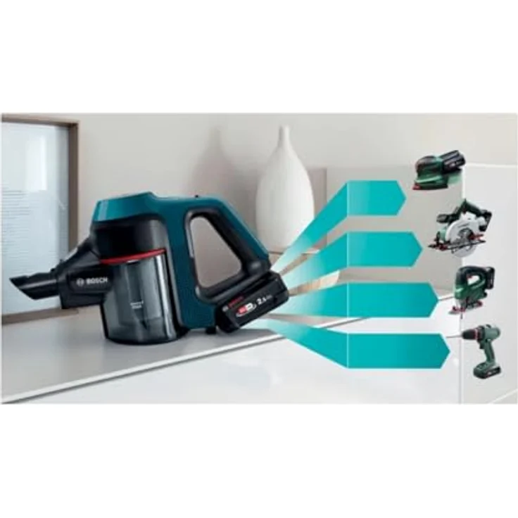 Bosch 5948914, Schlitten-Staubsauger mit Beutel, Schwarz - Preisvergleich – Bild 3