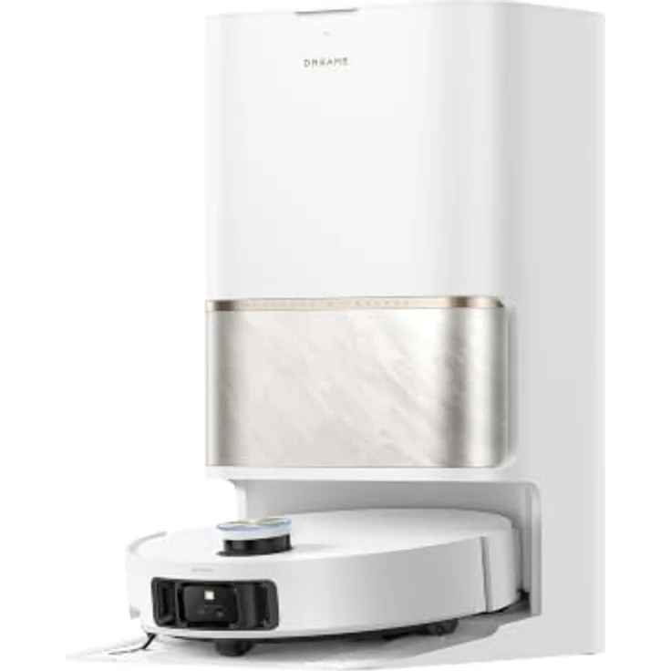 Dreame L60 ULTRA, Beutelloser Saugroboter mit Wischfunktion, Weiß, 35.000 Pa, 0,275 l Staubbehälter, 4,5 l Frischwassertank – Bild 4