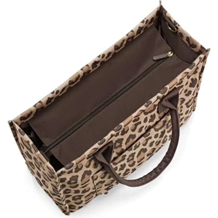 reisenthel Daily Shopper Tasche, 42 cm mit Laptopfach, braun, 100% Polyester – Bild 2