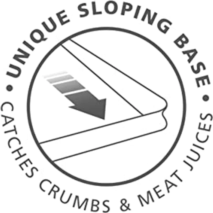 Joseph Joseph Cut&Carve Plus - Rutschfestes, multifunktionales, doppelseitiges Schneidebrett für die Zubereitung von Speisen und zum Schnitzen - spülmaschinenfest, Extragroß - schwarz – Bild 2