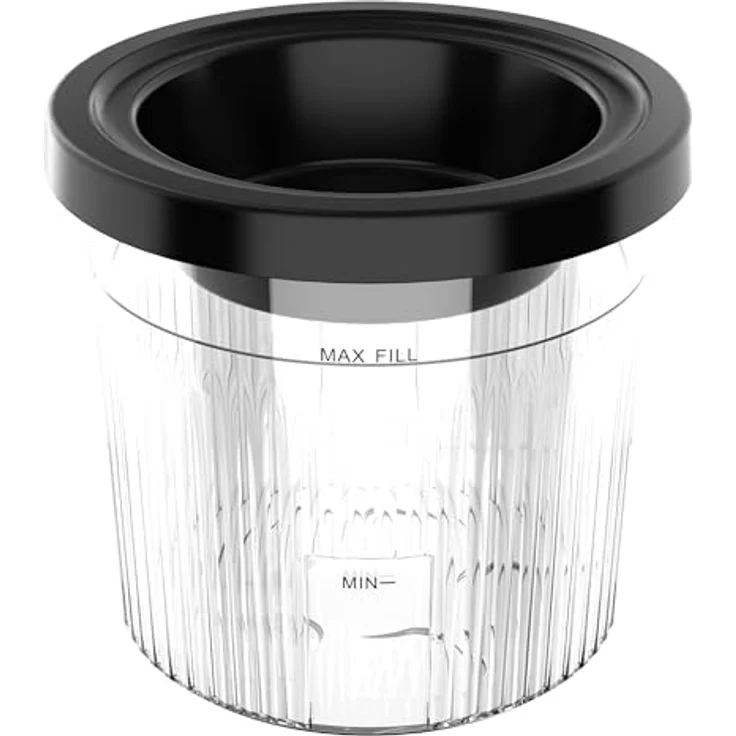 Hagenuk Ice Twist Deluxe ICM-500.05LB, Eiscreme und Dessertmaschine mit 800W, 2x500ml Becher und 10 Automatikprogrammen – Bild 4