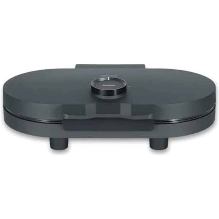 SEVERIN Duo-Waffeleisen Black Line WA 2118, Doppelwaffeleisen mit 1.200 W, PFAS-freier Beschichtung, kompaktes Design, schwarz – Bild 5